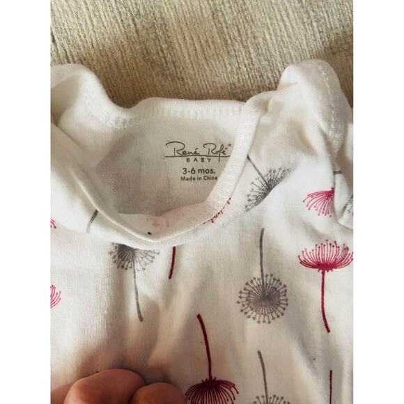 Bundle of 6 floral baby girl outfits, size 3-6M - some higher end brands - Picture 4 of 7